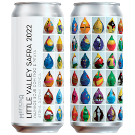 Cerveja Mafiosa Little Valley Safra 2022 Valinhos Sour Com Figo e Pitaya Lata 473ml