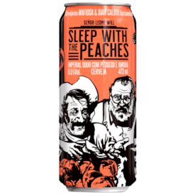 Cerveja Mafiosa Señor Leone Will Sleep With The Peaches Imperial Sour Lata 473ml