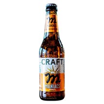 Cerveja Maniacs Craft Lager Garrafa 355ml