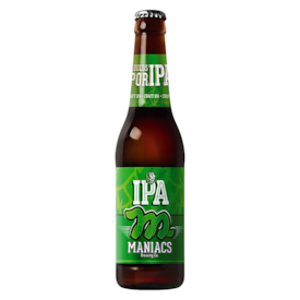Cerveja Maniacs IPA Garrafa 355ml