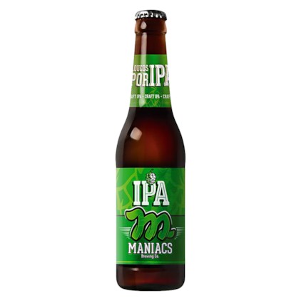Cerveja Maniacs IPA Garrafa 355ml