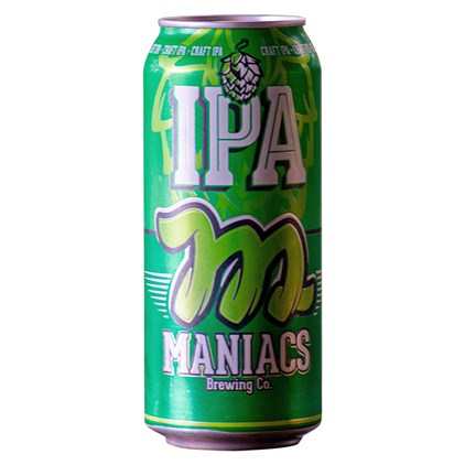 Cerveja Maniacs IPA Lata 473ml