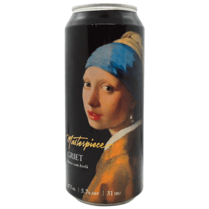 Cerveja Masterpiece Griet Porter com Avelã Lata 473ml Imagem de Cerveja Masterpiece Griet Porter com Avelã Lata 473ml