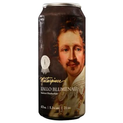 Cerveja Masterpiece Hallo Blumenau American Oktoberfest Lata 473ml Imagem de Cerveja Masterpiece Hallo Blumenau American Oktoberfest Lata 473ml