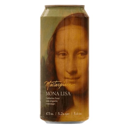 Cerveja Masterpiece Mona Lisa Catharina Sour Lata 473ml