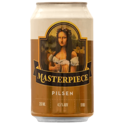 Cerveja Masterpiece Pilsen Lata 350ml Imagem de Cerveja Masterpiece Pilsen Lata 350ml