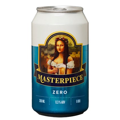 Cerveja Masterpiece Zero Lata 350ml