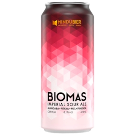 Cerveja Mindubier Biomas Imperial Sour Lata 473ml