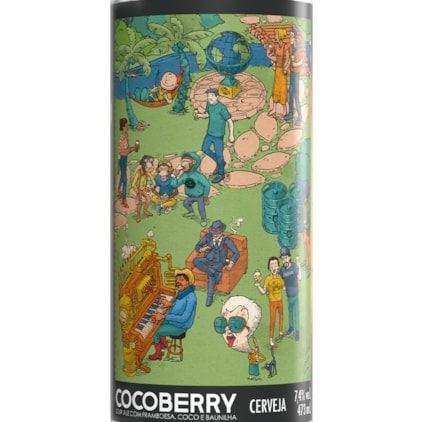 Cerveja MinduBier CocoBerry Lata 473ml Imagem de Cerveja MinduBier CocoBerry Lata 473ml