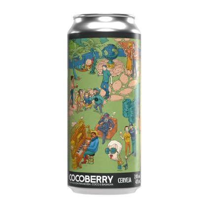 Cerveja MinduBier CocoBerry Lata 473ml Imagem de Cerveja MinduBier CocoBerry Lata 473ml