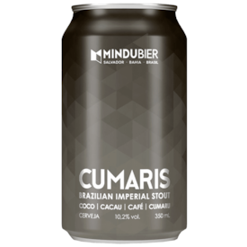 Cerveja Mindubier Cumaris Brazilian Imperial Stout Lata 350ml