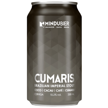 Cerveja Mindubier Cumaris Brazilian Imperial Stout Lata 350ml Imagem de Cerveja Mindubier Cumaris Brazilian Imperial Stout Lata 350ml