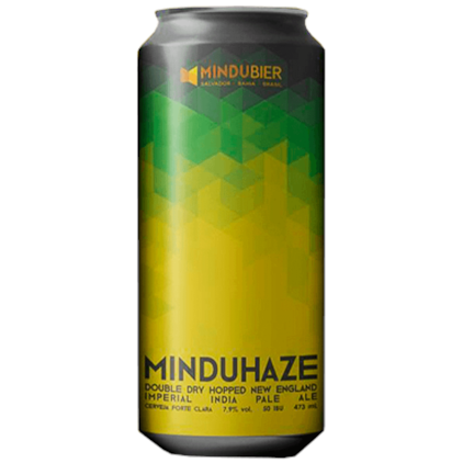 Cerveja Minduhaze New England Double IPA Lata 473ml Imagem de Cerveja Minduhaze New England Double IPA Lata 473ml