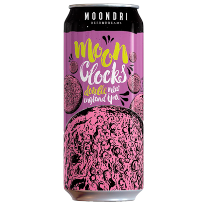Cerveja Moondri Moon Clocks Double New England IPA Lata 473ml Imagem de Cerveja Moondri Moon Clocks Double New England IPA Lata 473ml