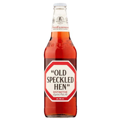 Cerveja Morland Old Speckled Hen Garrafa 500ml Imagem de Cerveja Morland Old Speckled Hen Garrafa 500ml