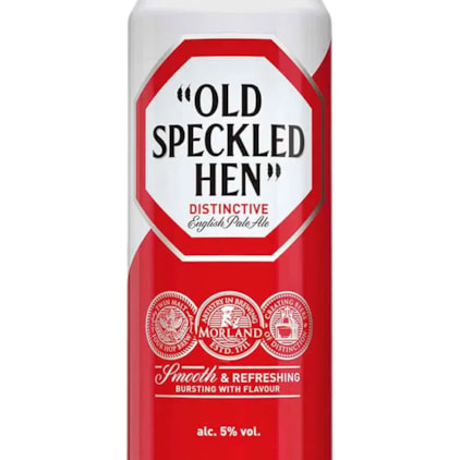Cerveja Morland Old Speckled Hen Lata 500ml Imagem de Cerveja Morland Old Speckled Hen Lata 500ml