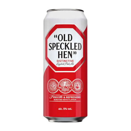 Cerveja Morland Old Speckled Hen Lata 500ml Imagem de Cerveja Morland Old Speckled Hen Lata 500ml