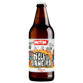 Cerveja Motim Hell de Janeiro Hoppy Lager Garrafa 600ml