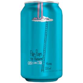 Cerveja Narcose Flip-Flops To Heaven Gose com Caju Lata 350ml