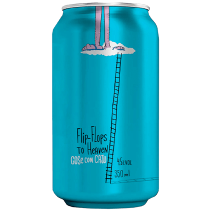 Cerveja Narcose Flip-Flops To Heaven Gose com Caju Lata 350ml Imagem de Cerveja Narcose Flip-Flops To Heaven Gose com Caju Lata 350ml