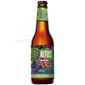 Cerveja New Hops Altus Session IPA Garrafa 355ml