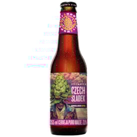 Cerveja New Hops Czech Sladek English IPA Garrafa 355ml