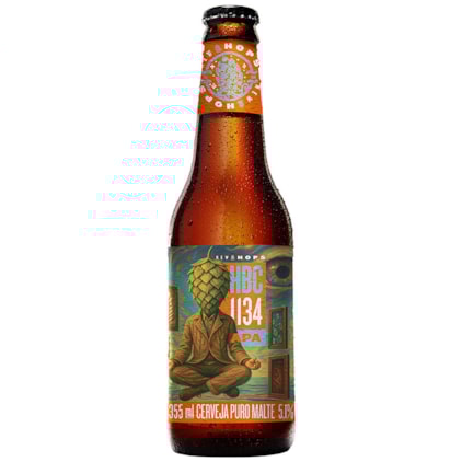 Cerveja New Hops HBC 1134 APA Garrafa 355ml