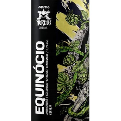 Cerveja Nordus Equinócio American IPA Lata 473ml Imagem de Cerveja Nordus Equinócio American IPA Lata 473ml