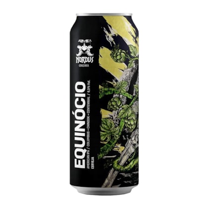 Cerveja Nordus Equinócio American IPA Lata 473ml Imagem de Cerveja Nordus Equinócio American IPA Lata 473ml