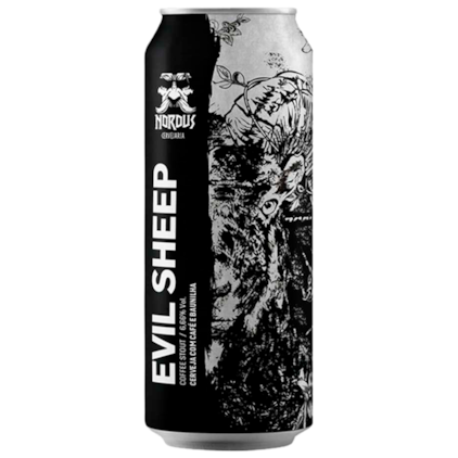 Cerveja Nordus Evil Sheep Coffee Stout Lata 473ml Imagem de Cerveja Nordus Evil Sheep Coffee Stout Lata 473ml