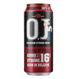 Cerveja O.J Strong Beer 16% Vol Lata 500ml