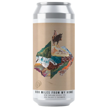 Cerveja Octopus 900 Miles From My Home NE Double IPA Lata 473ml Imagem de Cerveja Octopus 900 Miles From My Home NE Double IPA Lata 473ml