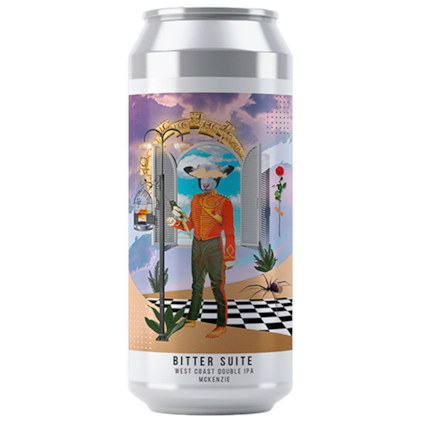 Imagem de Cerveja Octopus Bitter Suite West Coast Double IPA Mckenzie Lata 473ml