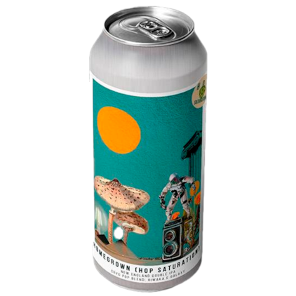 Cerveja Octopus Homegrown (Hop Saturation) NEDIPA Lata 473ml Imagem de Cerveja Octopus Homegrown (Hop Saturation) NEDIPA Lata 473ml
