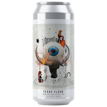 Cerveja Octopus Texas Flood New England IPA Lata 473ml Imagem de Cerveja Octopus Texas Flood New England IPA Lata 473ml