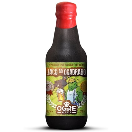 Cerveja Ogre Beer Jacu ao Quadrado Garrafa 310ml