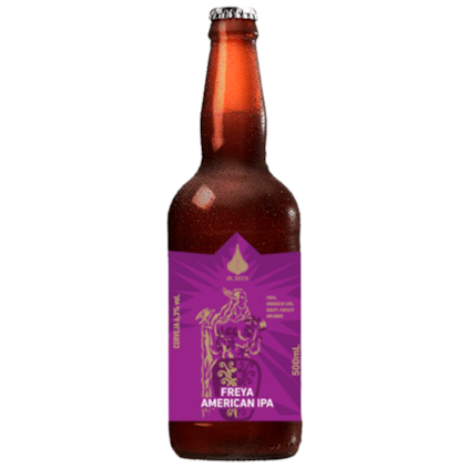 Cerveja Ol Beer Freya American IPA Garrafa 500ml Imagem de Cerveja Ol Beer Freya American IPA Garrafa 500ml