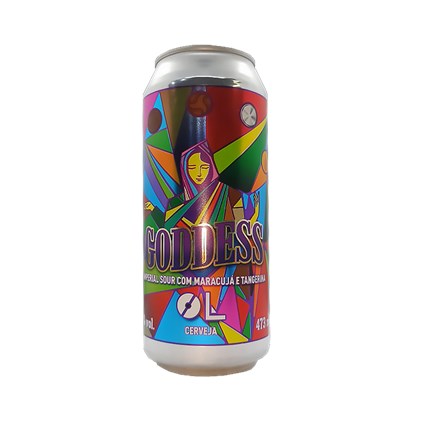Cerveja Ol Beer Goddess Imperial Sour Lata 473ml
