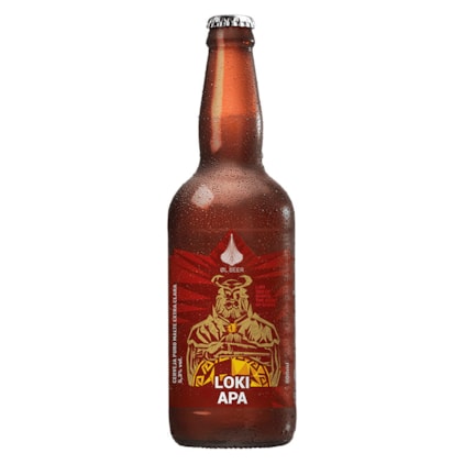 Cerveja Ol Beer Loki American Pale Ale Garrafa 500ml Imagem de Cerveja Ol Beer Loki American Pale Ale Garrafa 500ml