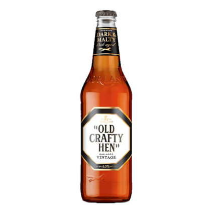 Cerveja Old Crafty Hen Oak Aged Vintage Garrafa 500ml Imagem de Cerveja Old Crafty Hen Oak Aged Vintage Garrafa 500ml