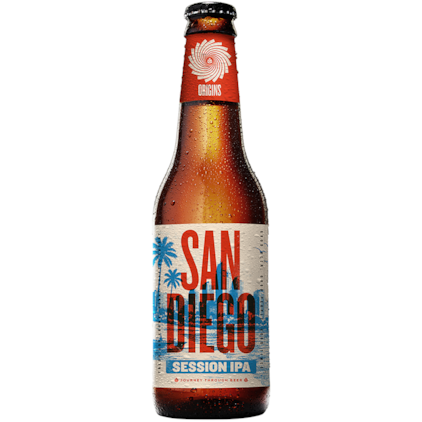 Cerveja Origins San Diego Session IPA Garrafa 355ml Imagem de Cerveja Origins San Diego Session IPA Garrafa 355ml