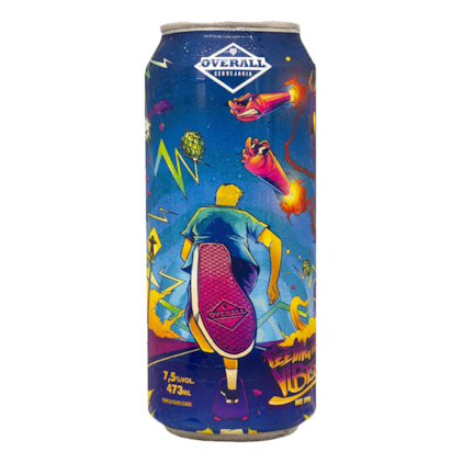 Cerveja Overall Feeling The Vibes NEIPA Lata 473ml Imagem de Cerveja Overall Feeling The Vibes NEIPA Lata 473ml