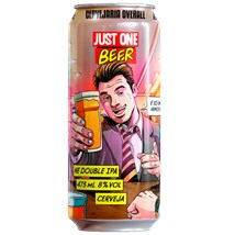 Cerveja Overall Just One Beer NE Double IPA Lata 473ml