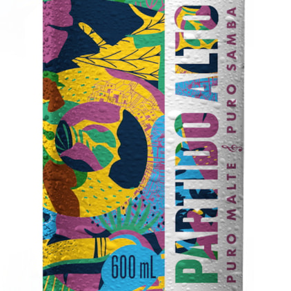 Cerveja Partido Alto Lager Garrafa 600ml Imagem de Cerveja Partido Alto Lager Garrafa 600ml