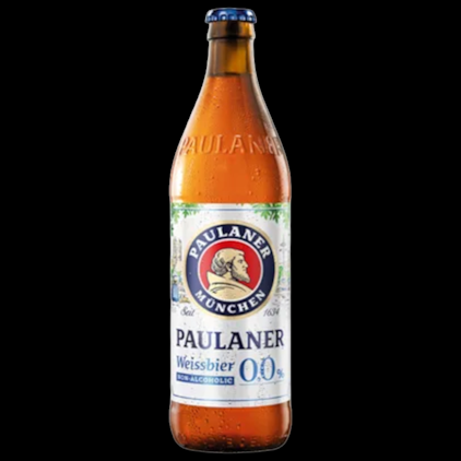 Cerveja Paulaner Hefe Weiss Alkoholfrei Garrafa 500ml