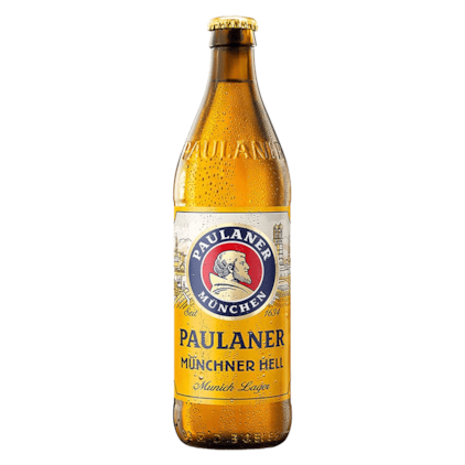 Cerveja Paulaner Munchner Hell Garrafa 500ml Imagem de Cerveja Paulaner Munchner Hell Garrafa 500ml