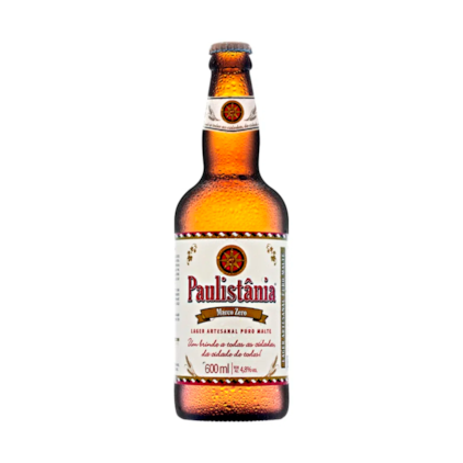 Cerveja Paulistânia Marco Zero Garrafa 600ml Imagem de Cerveja Paulistânia Marco Zero Garrafa 600ml