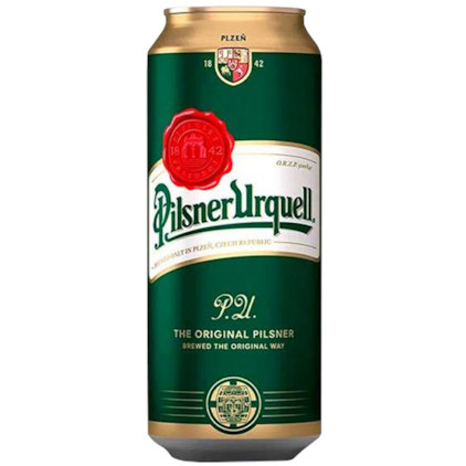 Cerveja Pilsner Urquell Lata 500ml Imagem de Cerveja Pilsner Urquell Lata 500ml
