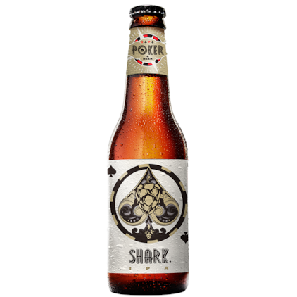 Imagem de Cerveja Poker Beer Shark IPA Garrafa 355ml