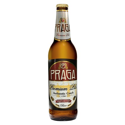 Cerveja Praga Premium Pils Garrafa 500ml